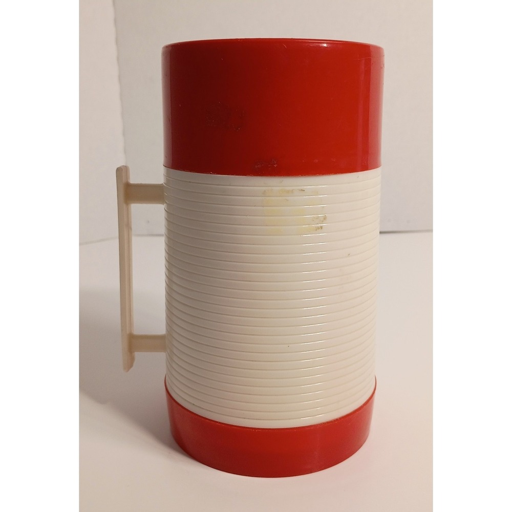 Vintage ALADDIN HY-LO Insulated Thermos Bottle One Pint‎ Wide Mouth Coffee Soup